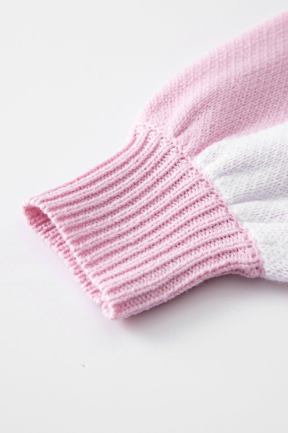 Pink Checkered Sweater