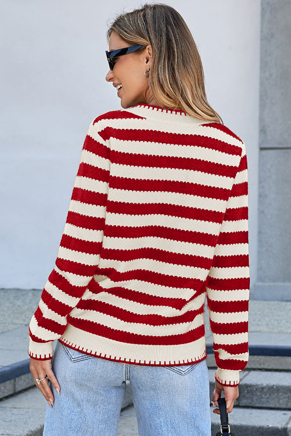 Chic Golden Button Cardigan