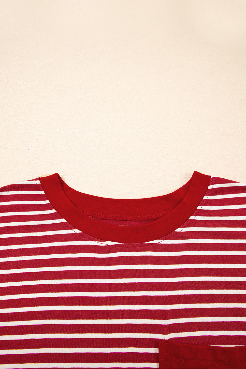 Red Stripe Top
