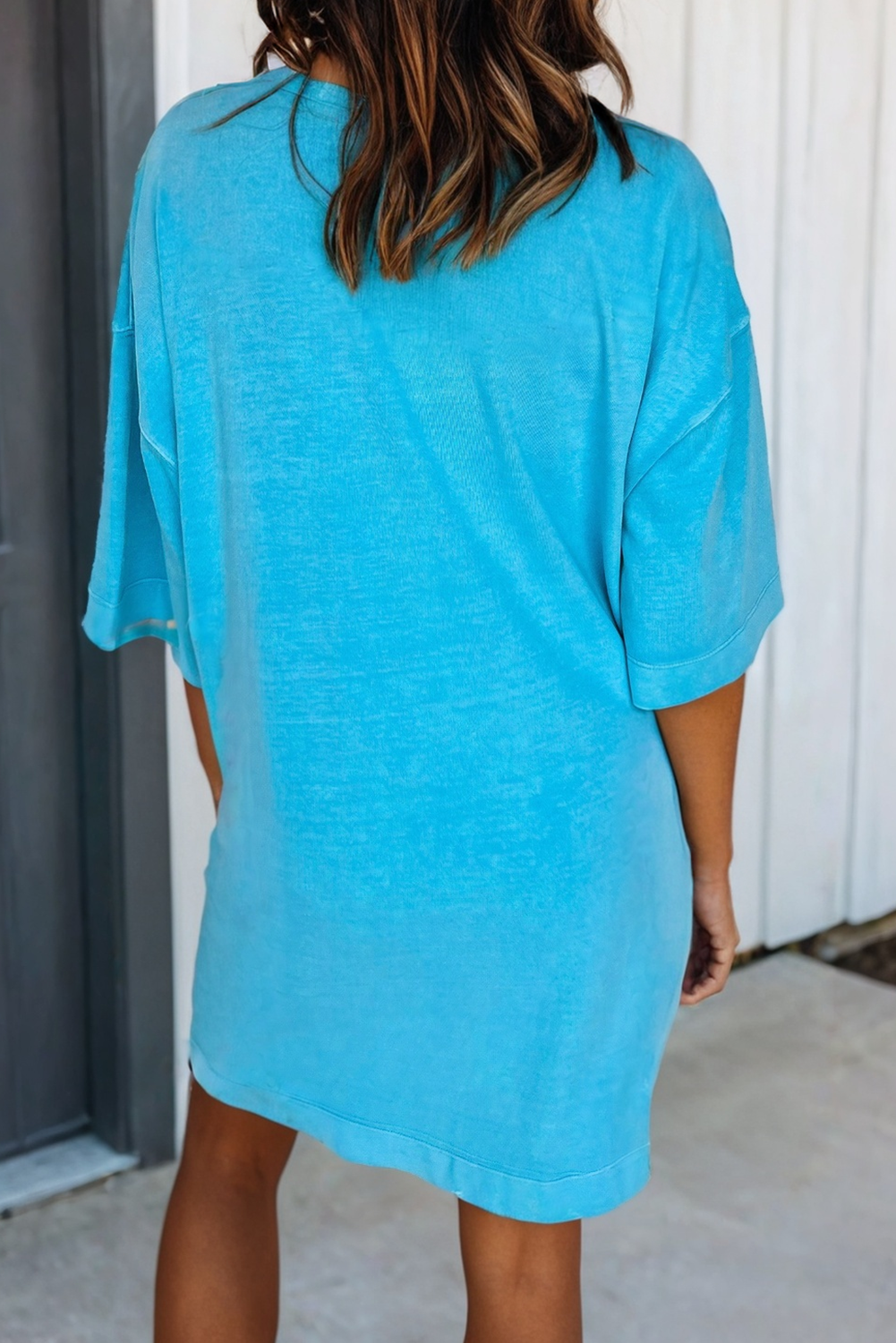 Loose T Shirt Mini Dress