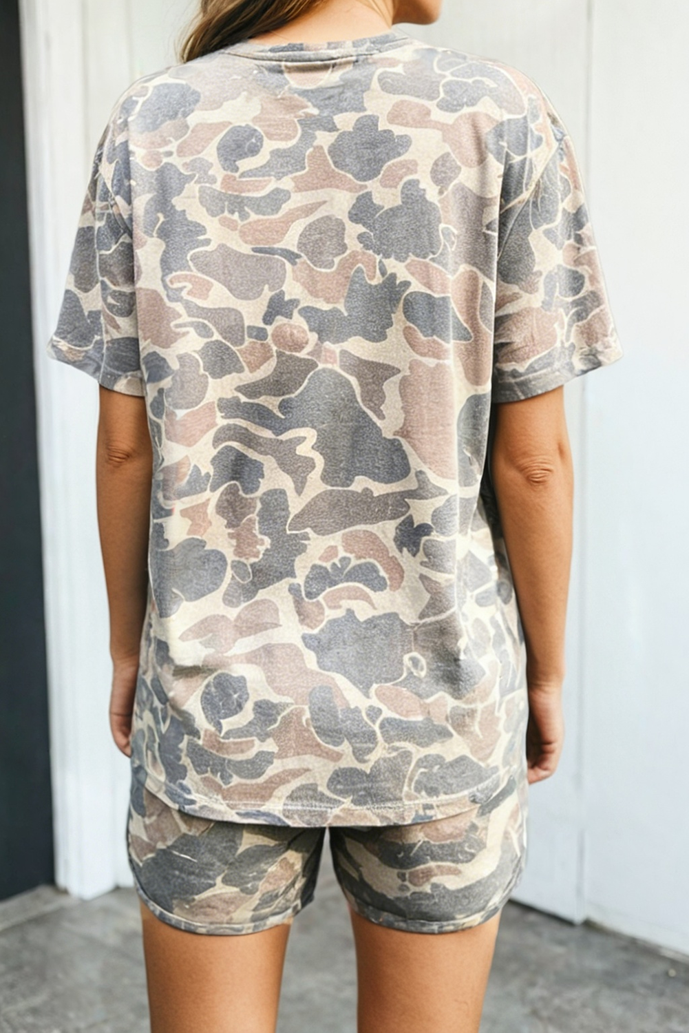 Camouflage Tee and Shorts