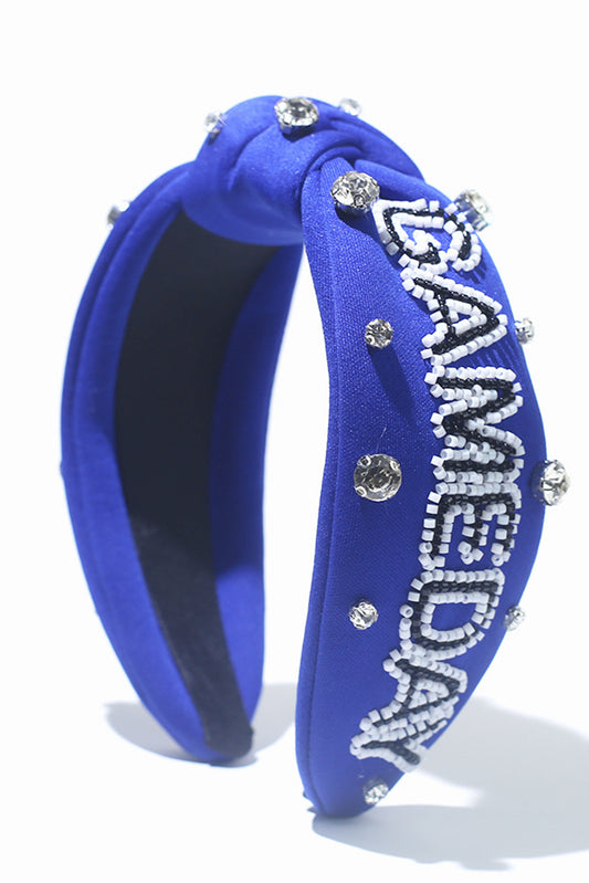 Blue Gameday Headband