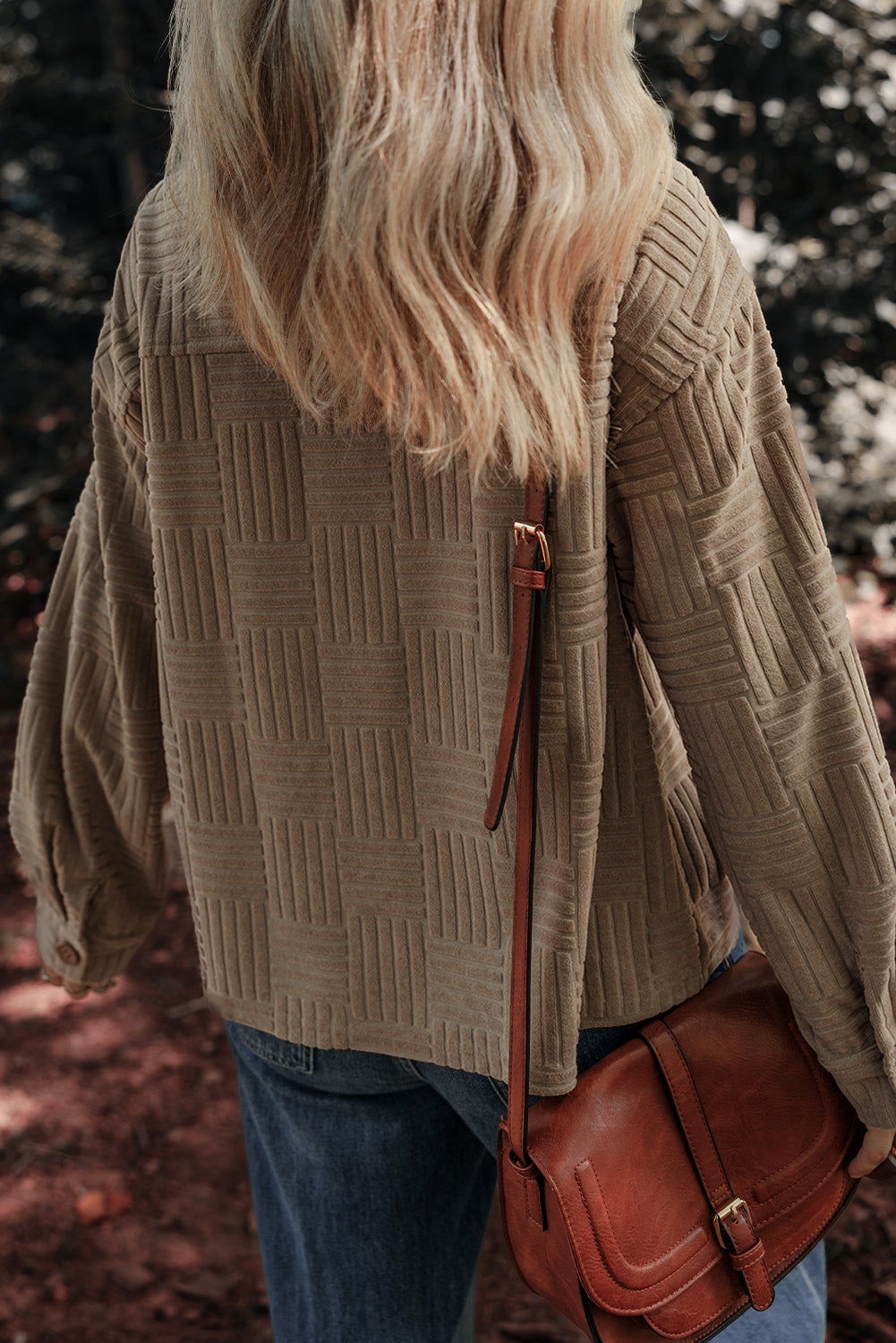 Dark Khaki Pocket Shacket