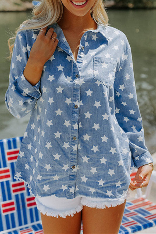 Star Denim Jacket