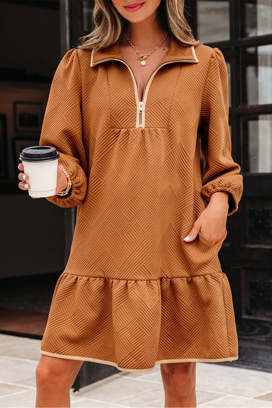 Desert Gold Mini Dress