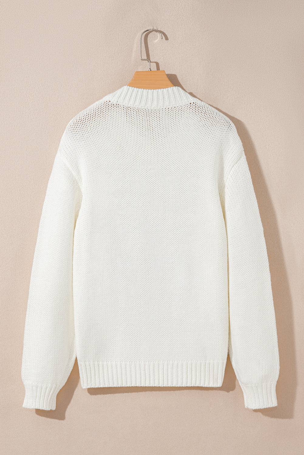 Embroidered Bow Boots Sweater