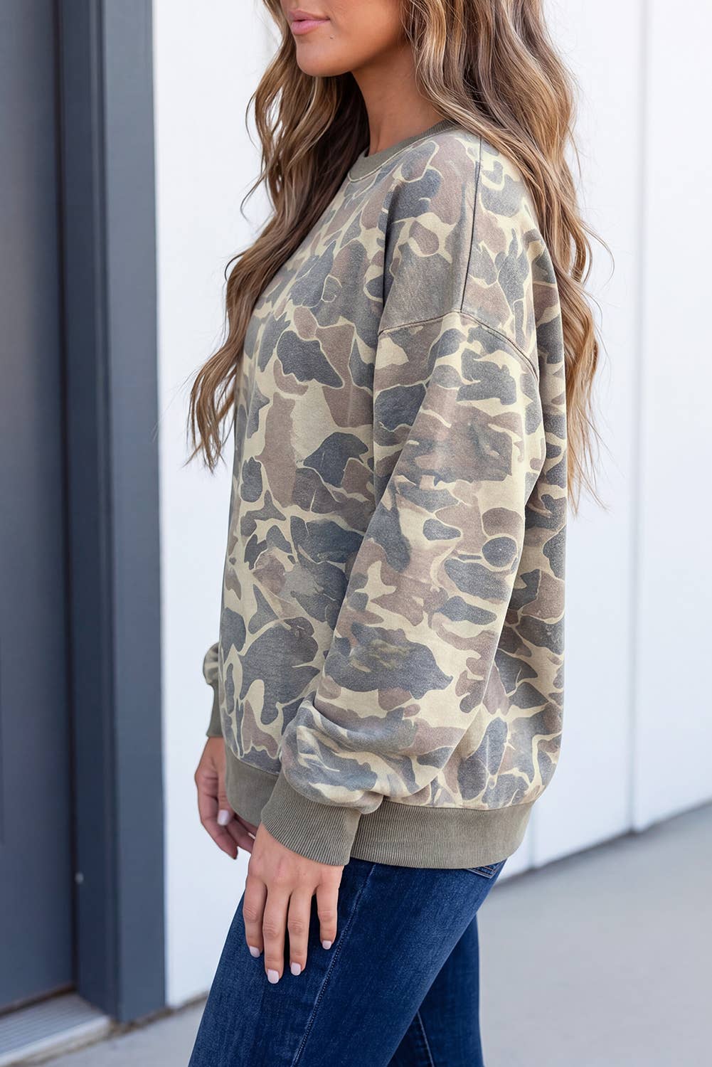 Camo Pullover