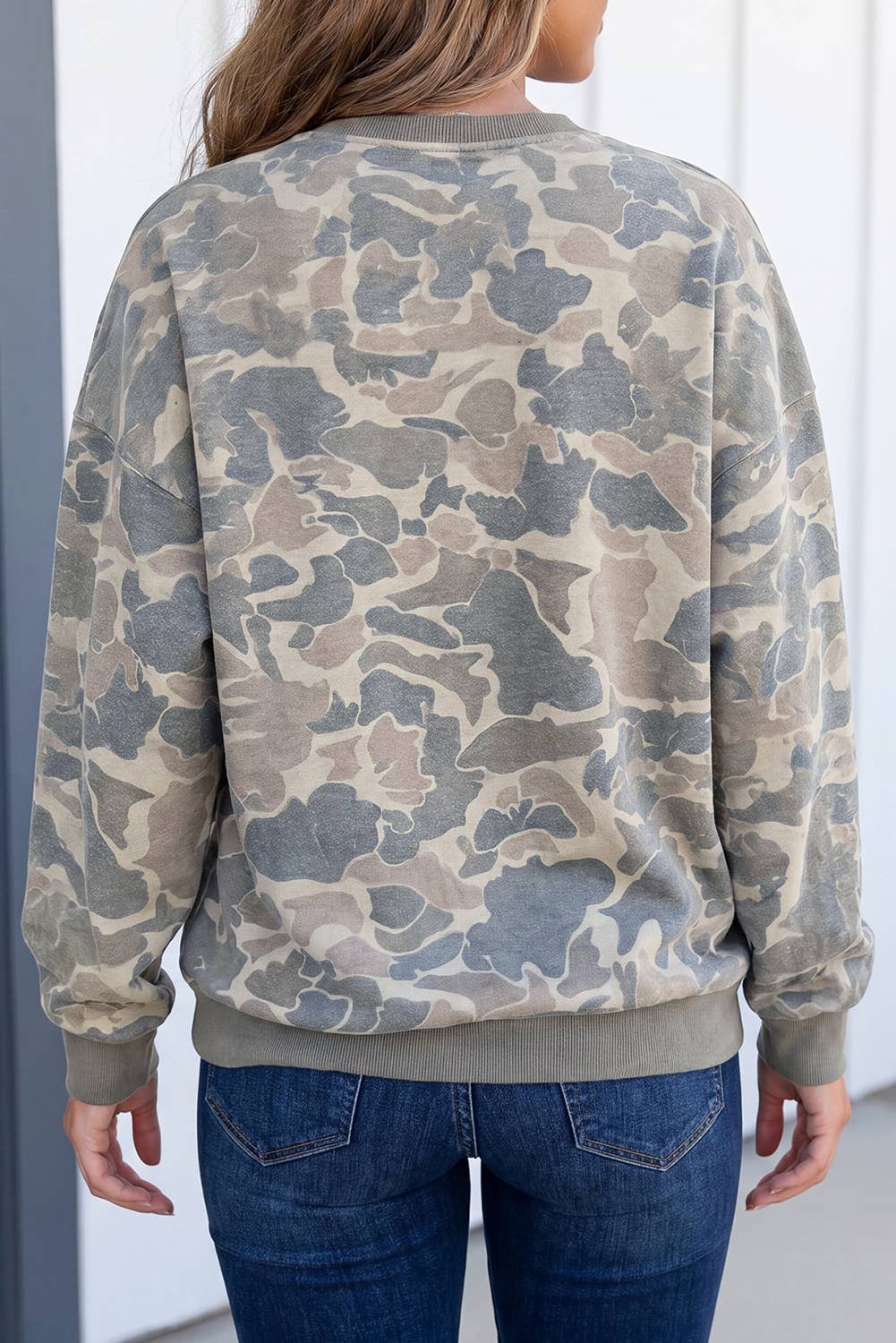 Camo Pullover