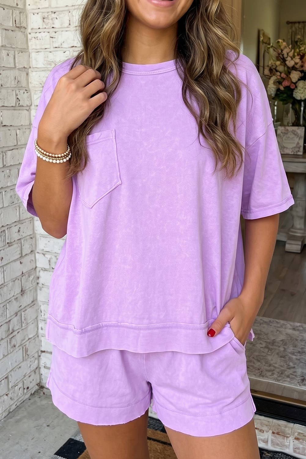 Purple Loungewear Set