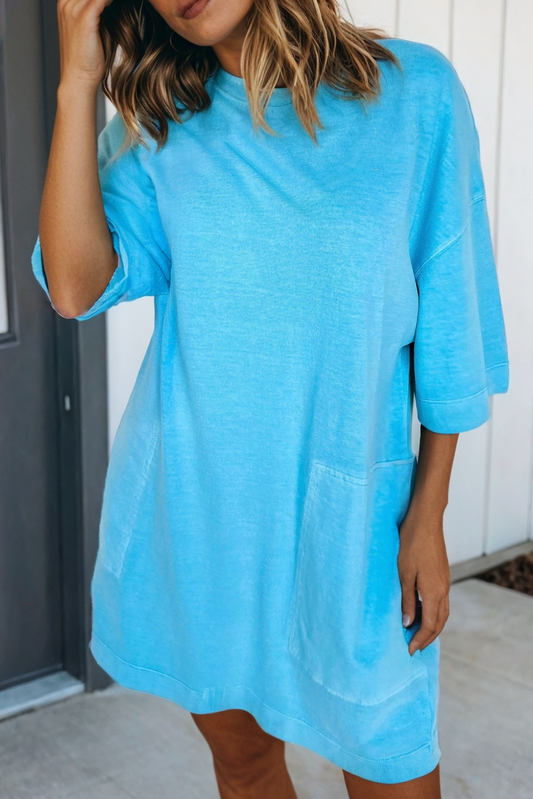Loose T Shirt Mini Dress